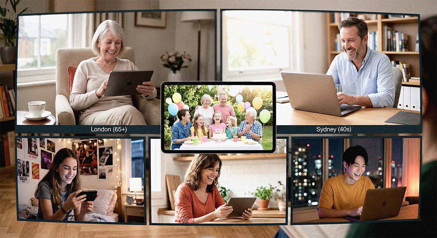 Equipo revisando un proyecto digital